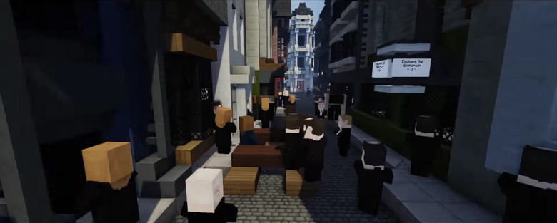 Diagon Alley Minecraft