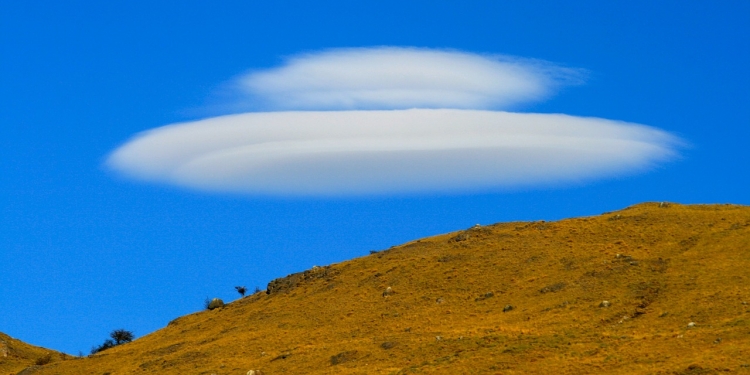 UFO In The Clouds