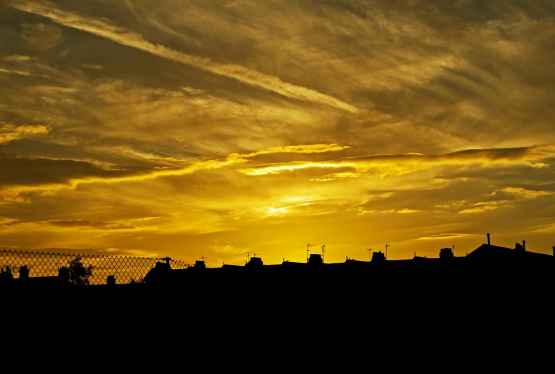 Nottingham Night Sky