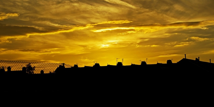 Nottingham Night Sky