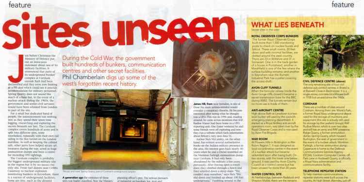 Venue Magazine - Sites Unseen