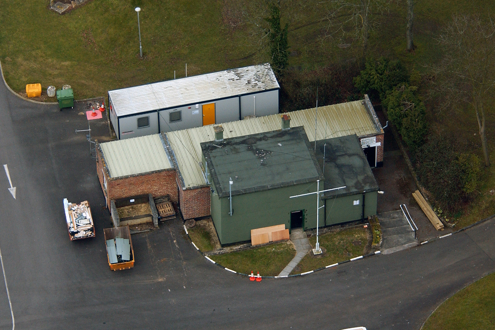 The PNCC lift shaft surface building.