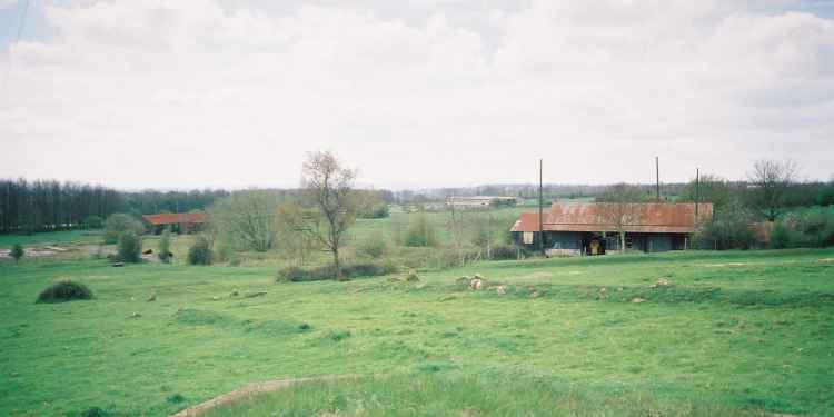 The surface support buildings above the ammo depot.