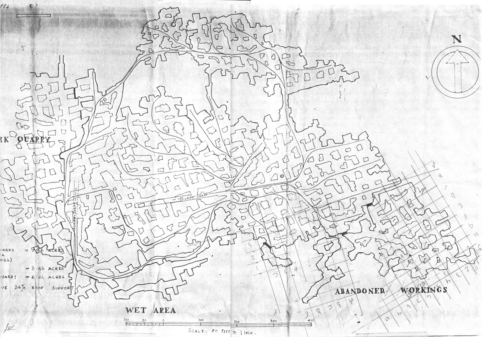 Ridge Quarry Map