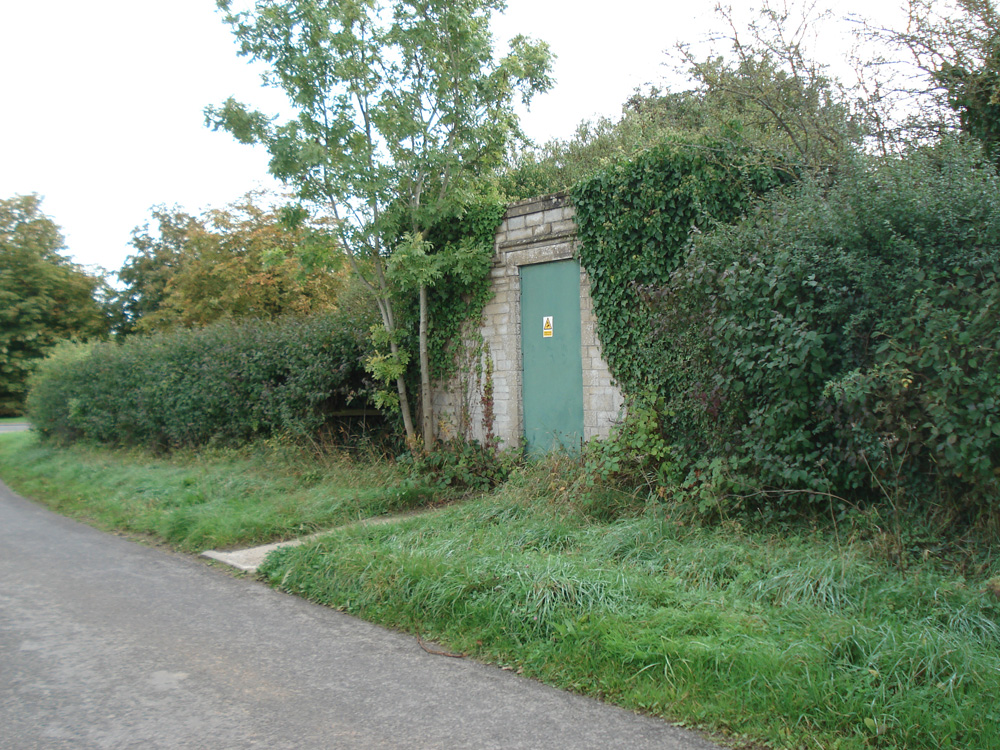 The emergency exit on White Ennox Lane.