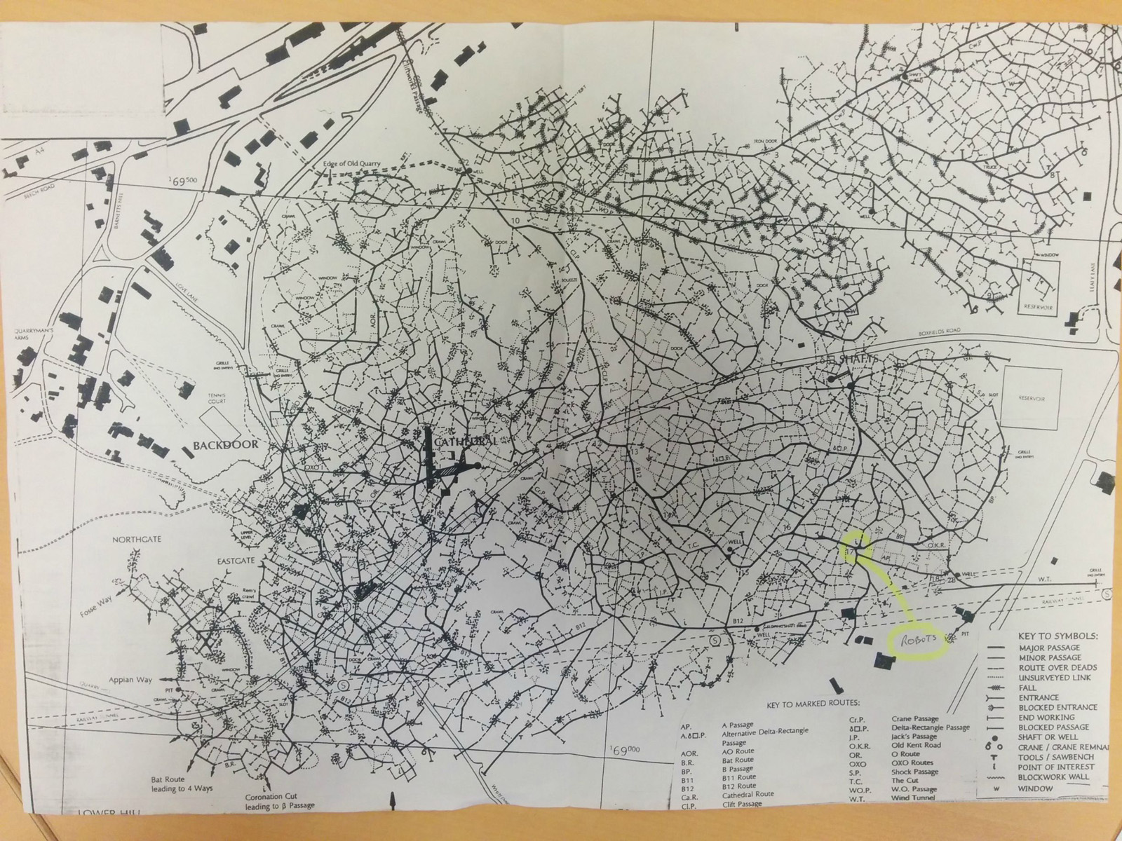 Box Quarry Map