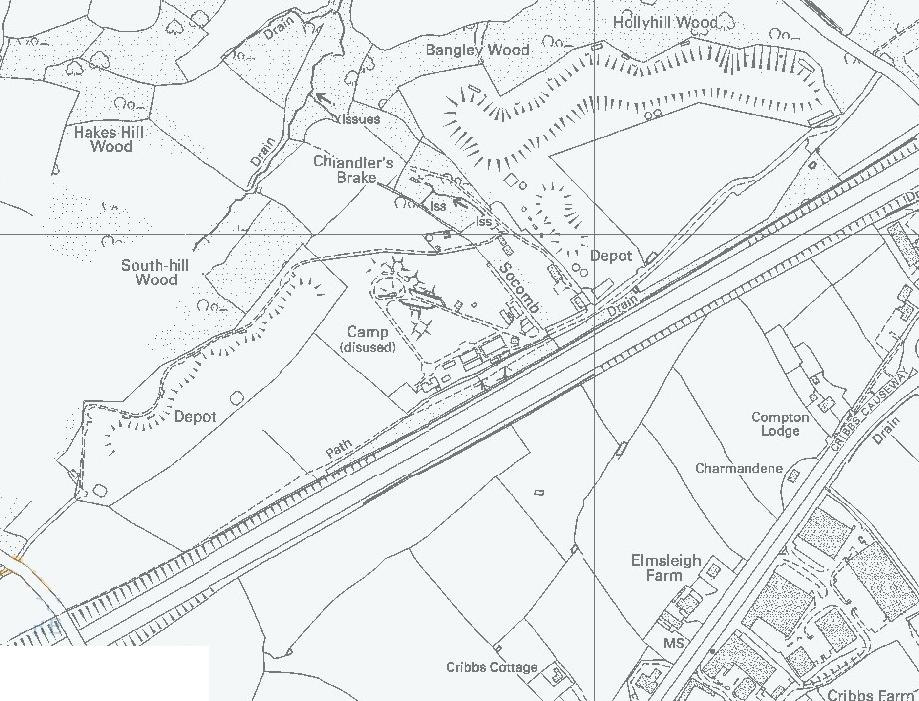 Hallen Fuel Depot Map