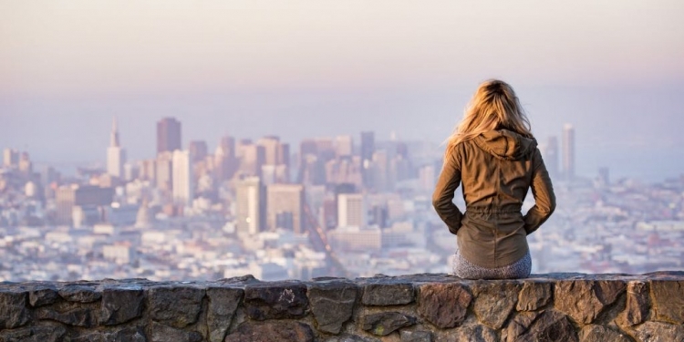 Woman On Wall