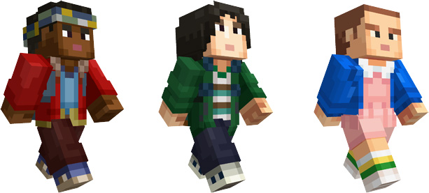 Minecraft Stranger Things Skins