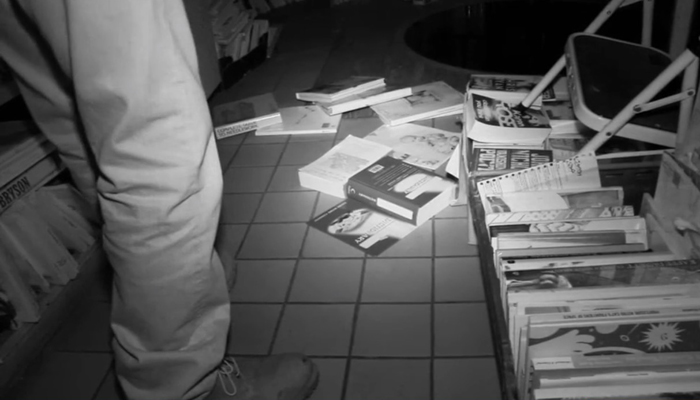 Books Falling Wittington Castle Library