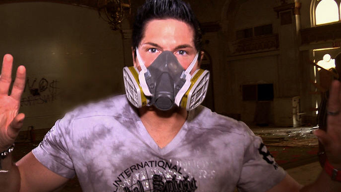 Zak Bagans 'Ghost Adventures' Wearing Mask