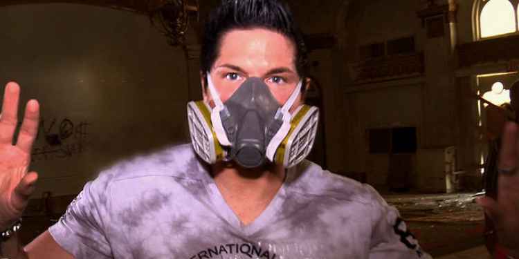 Zak Bagans 'Ghost Adventures' Wearing Mask