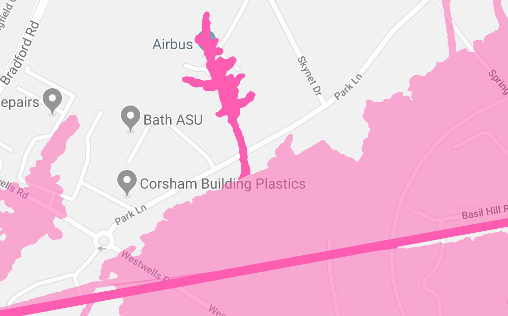 Browns Quarry Map, Corsham