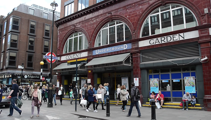 Haunted Covent Garden Underground Station