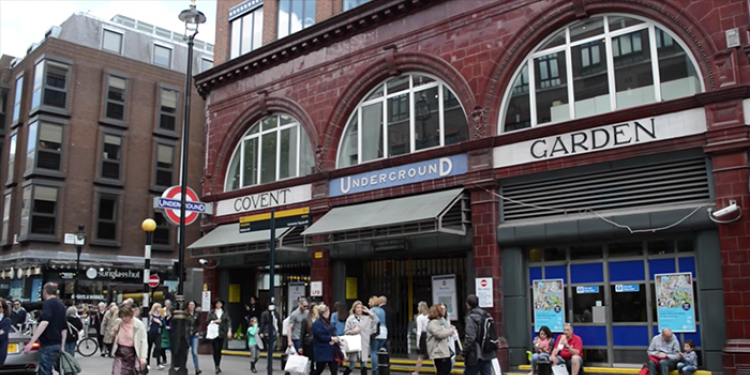 Haunted Covent Garden Underground Station