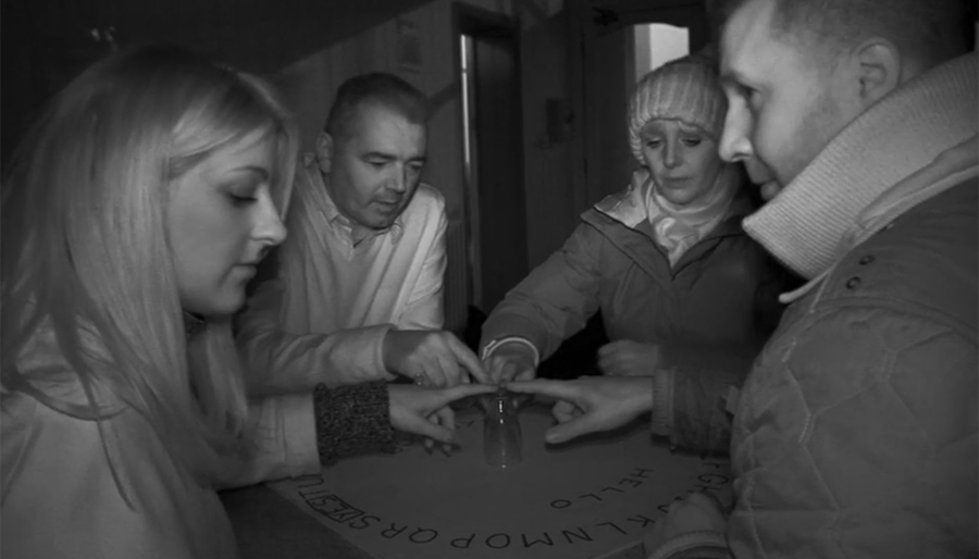 Leah Walton, Yvette Fielding, Karl Beattie & Glen Hunt At Annison Funeral Parlour