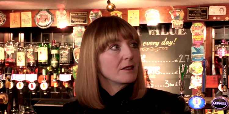 Yvette Fielding In The Pub