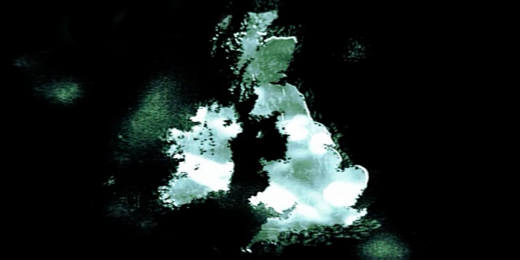 Most Haunted Map Of The United Kingdom