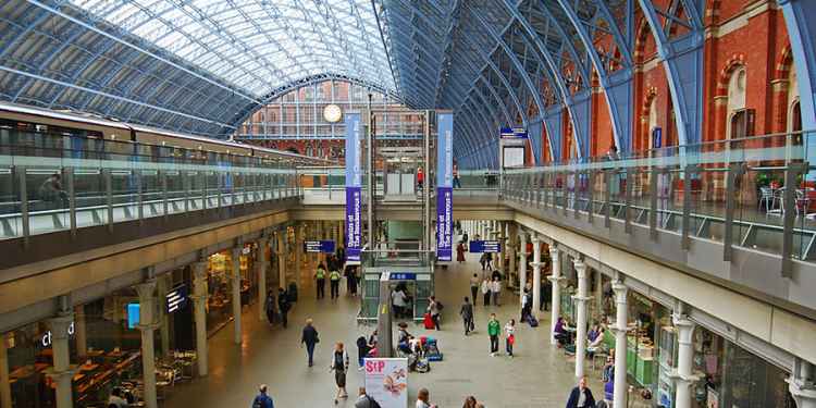 St. Pancras Railway Station, London