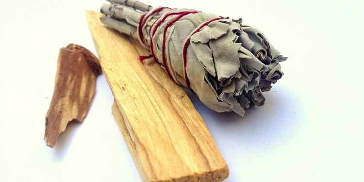 Smudging With Sage