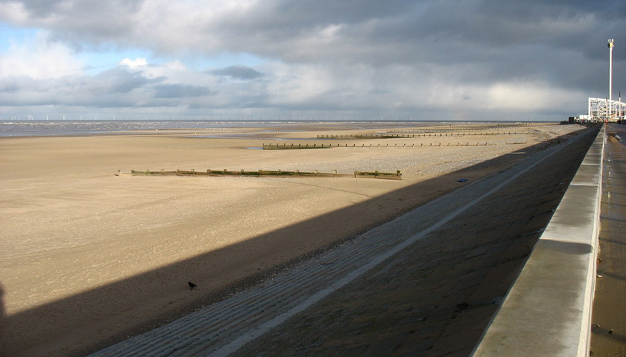 Rhyl  Beach - Prestatyn, Wales