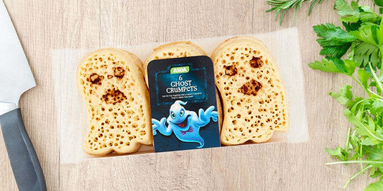 Ghostly Crumpets ASDA