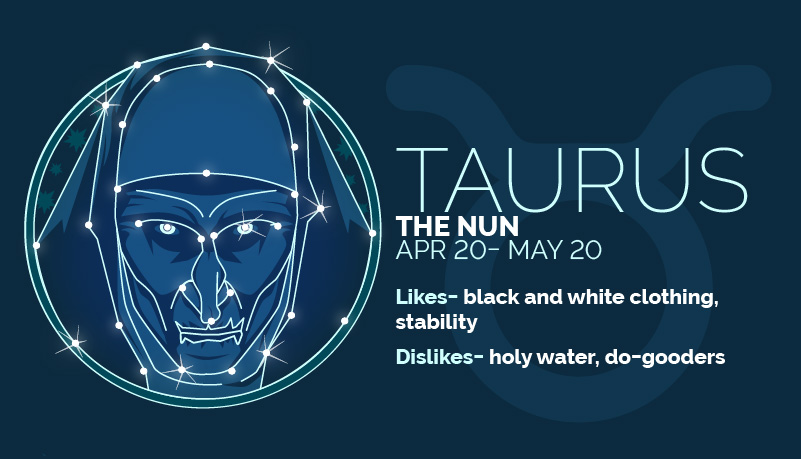 Horror Scopes - Taurus, The Bull