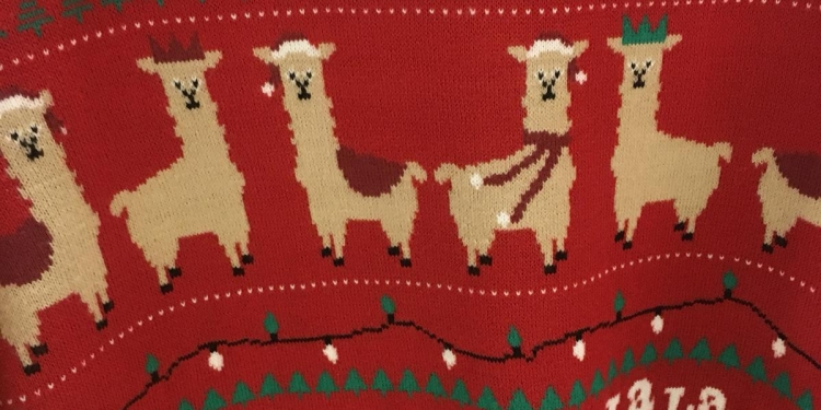 Christmas Llama