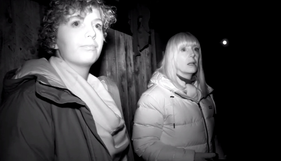 Yvette Fielding & Mary Beattie - Most Haunted, Eden Camp