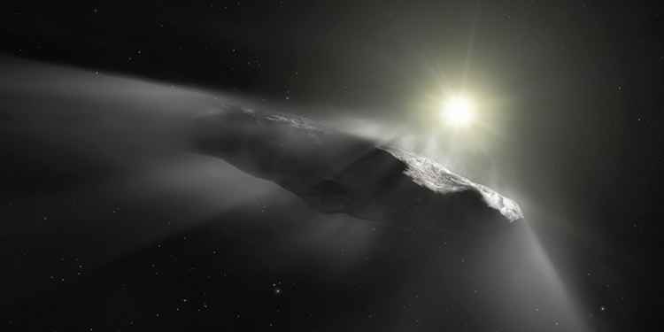 Oumuamua Artist Impression