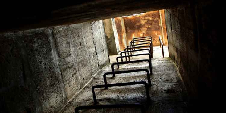 Bunker Stairs Upward