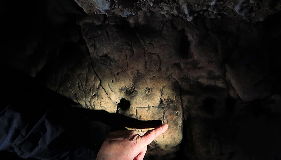 Witches' Marks - Creswell Crags