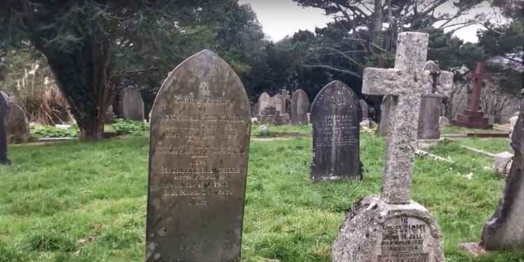 Falmouth Ghost In Cemetery