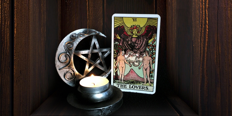 Tarot Lovers Card