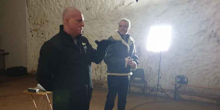 Karl Beattie & Stuart Torevell Most Haunted Experience Drakelow Tunnels