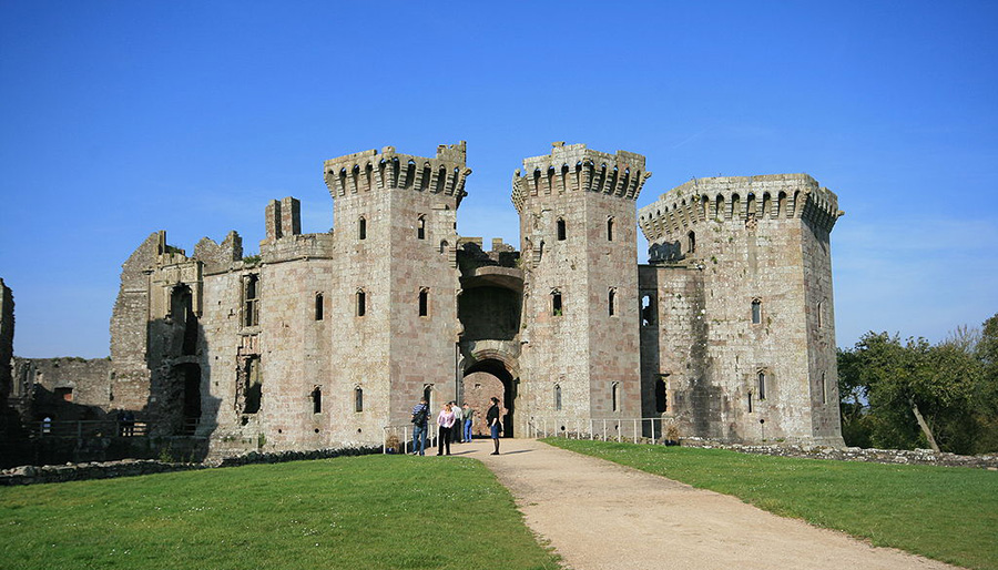 Raglan Castle, Monmouthshire