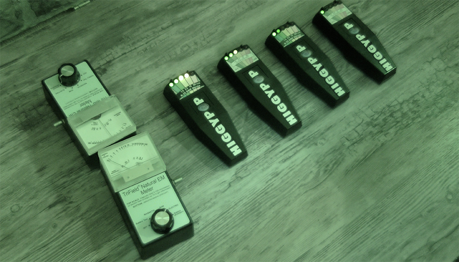 K-II EMF Meters Compared With TriField Meters