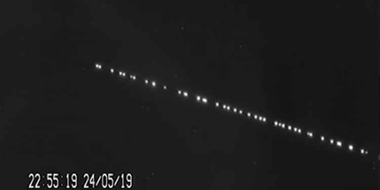 SpaceX Starlink Satellites Spotted Over Netherlands