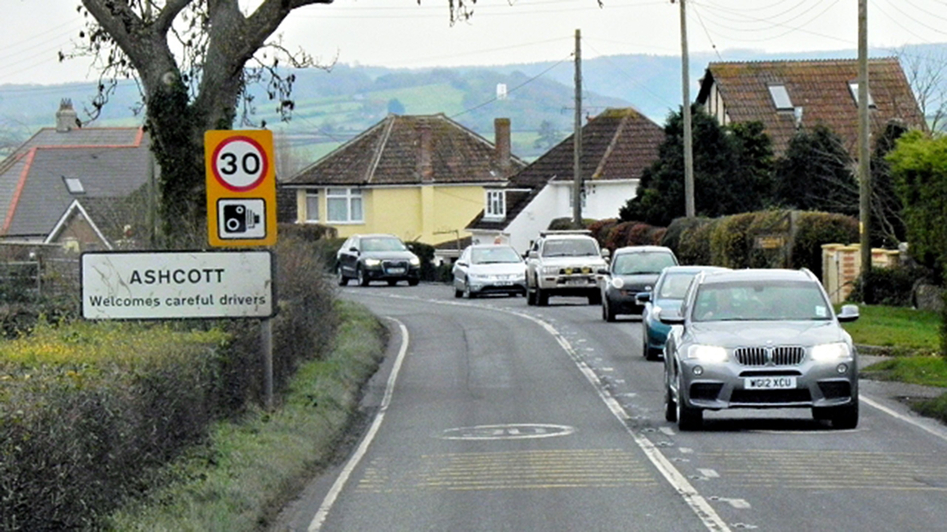 Bath Road, A39, Ashcott