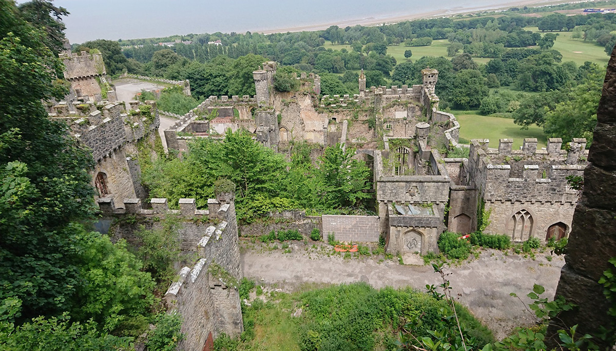 Gwrych Castle, Rhyd-y-Foel, Conwy