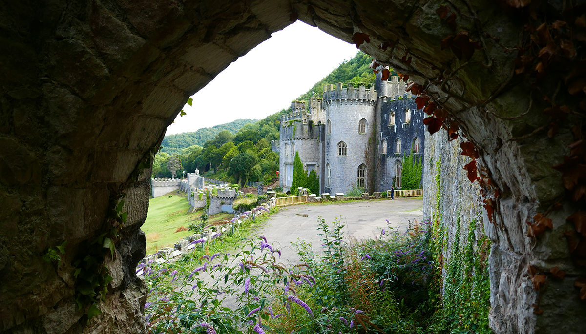 Gwrych Castle, Rhyd-y-Foel, Conwy Castle