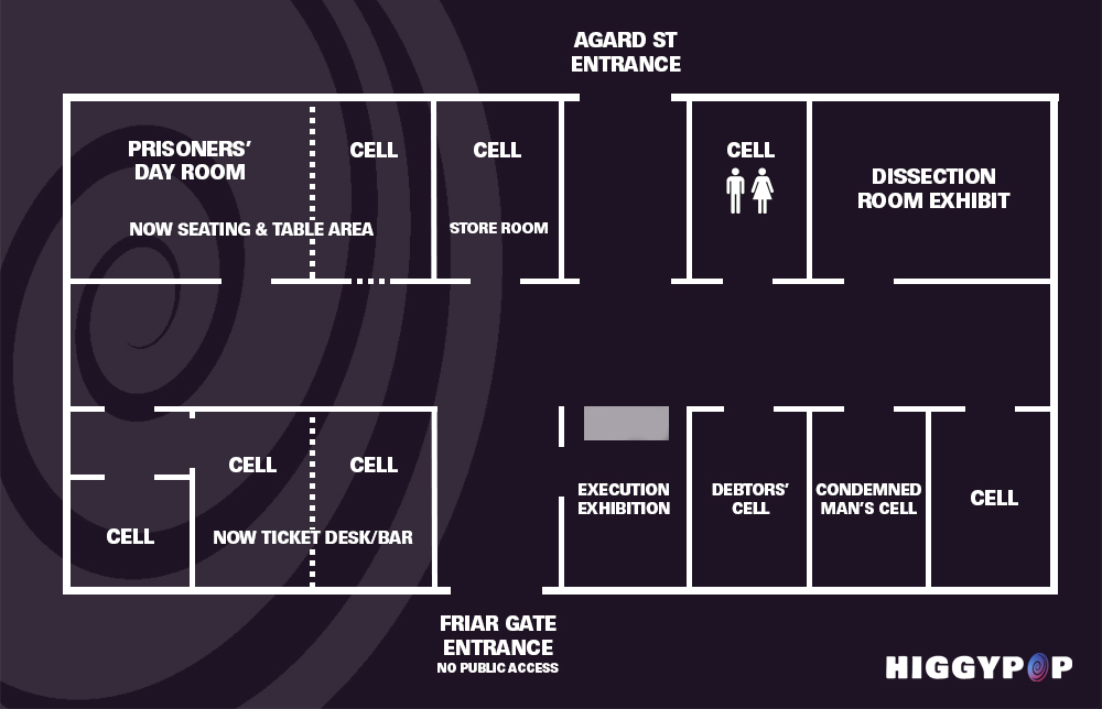 Derby Gaol Floor Plan