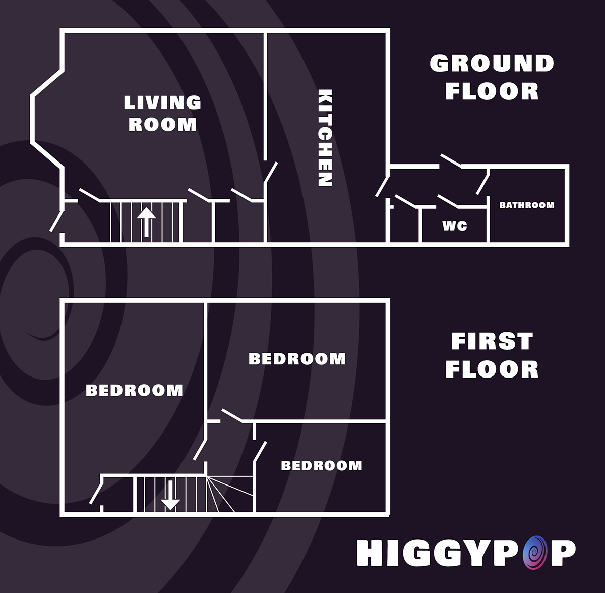 284 Green Street, Enfield Poltergeist House Floor Plan Layout Map