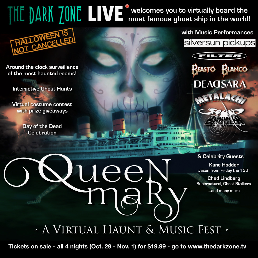 Queen Mary Live: A Virtual Haunt & Music Fest