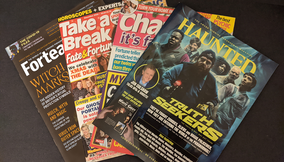 Paranormal Entertainment Awards 2020 Magazines