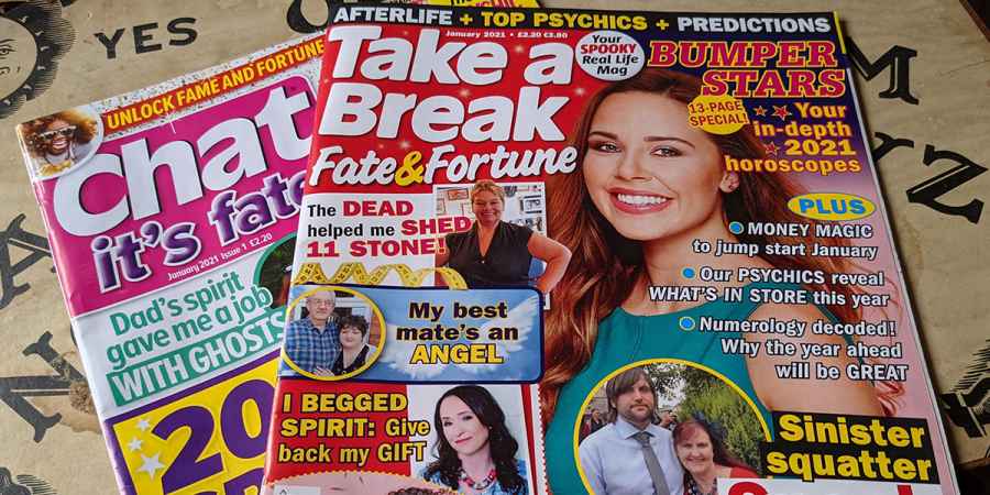 Fate Or Fake: February's Paranormal Magazine Headline Game