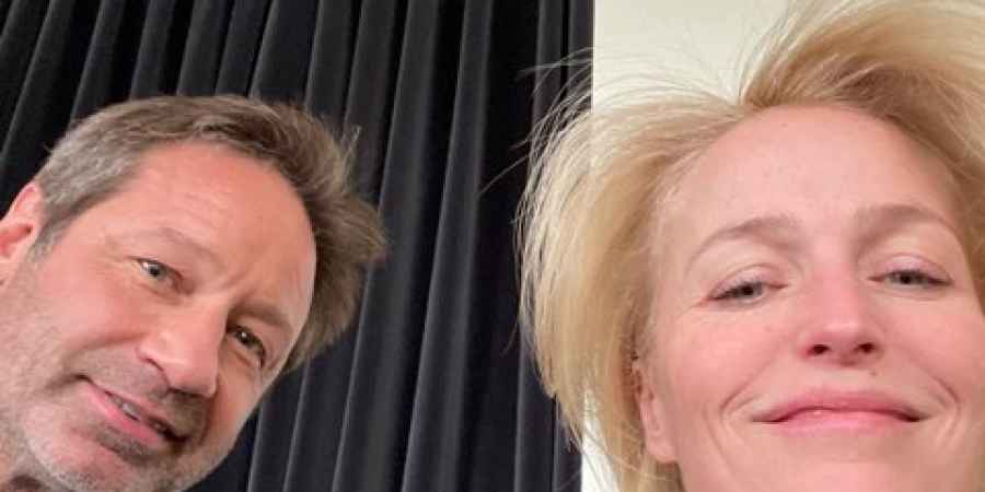 David Duchovny & Gillian Anderson on Twitter