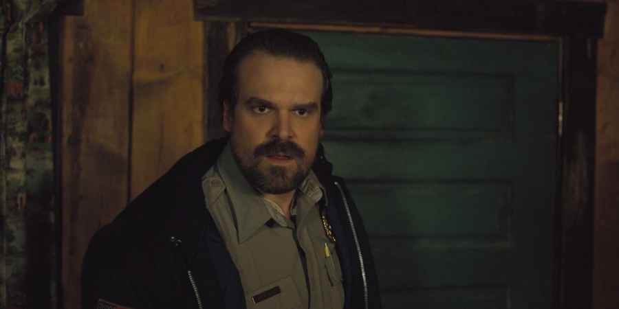 David Harbour In 'Stranger Things'