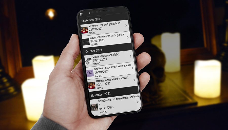 Haunted Antiques Paranormal Research Centre App