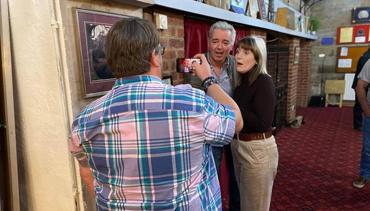 Ghost Hunting With Yvette Fielding At Guy's Cliffe House